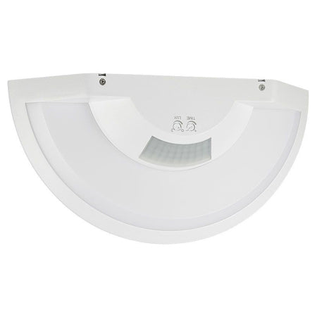 Lampa Perete Led 10w Ip54 Senzor De Miscare 3in1 - Alb