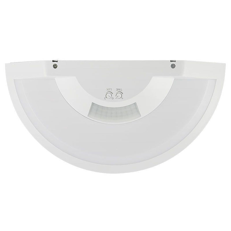 Lampa Perete Led 10w Ip54 Senzor De Miscare 3in1 - Alb