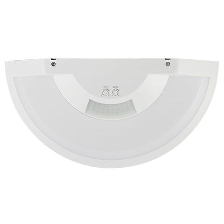 Lampa Perete Led 10w Ip54 Senzor De Miscare 3in1 - Alb