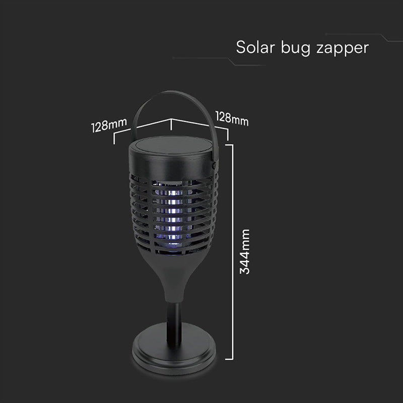 Aparat anti-insecte cu încărcare solară 3în1 1,3 W V-Tac SKU-23459