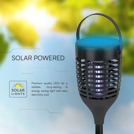 Aparat anti-insecte cu încărcare solară 3în1 1,3 W V-Tac SKU-23459