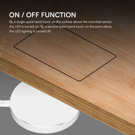 Senzor smart touch dimabil pentru bandă LED, alb V-Tac SKU-23465