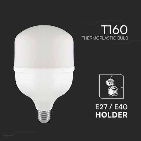 Bec LED T160 E27/E40 de 60 W cu lumină neutră 4000 K V-Tac SKU-23576