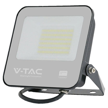 Reflector Led Smd 50w 6500k Ip65 Cablu 1m Cip Samsung - Gri