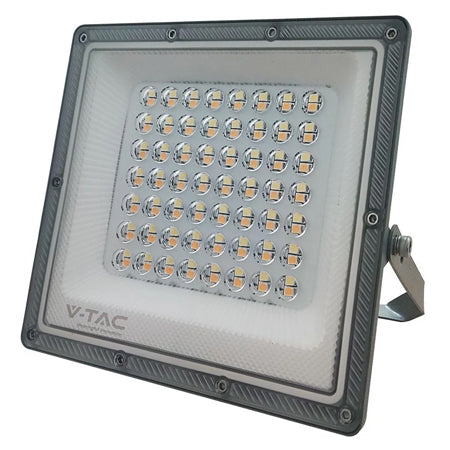 Reflector LED SMD 50 W 3in1 IP65, cablu, aluminiu gri, V-Tac SKU-23614