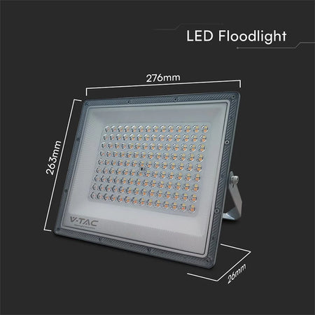 Reflector LED SMD 100W 3in1 IP65 aluminiu gri V-Tac SKU-23615