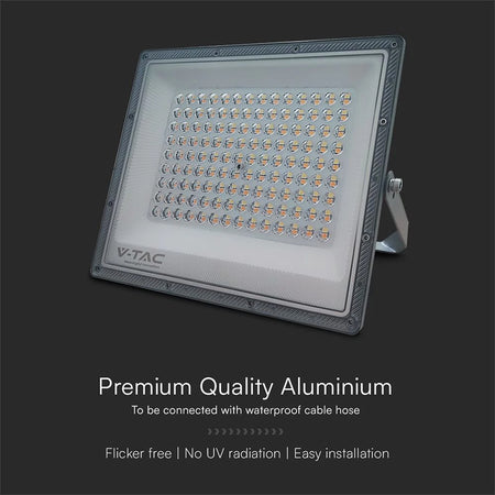 Reflector LED SMD 100W 3in1 IP65 aluminiu gri V-Tac SKU-23615