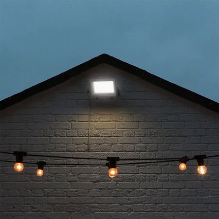 Reflector LED SMD 100W 3in1 IP65 aluminiu gri V-Tac SKU-23615