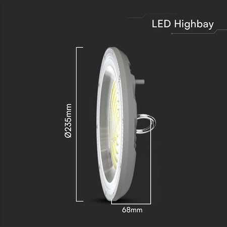 Corp iluminat LED industrial 100W 3in1 IP65 gri V-Tac SKU-23622