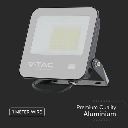Reflector Led Smd 50w 4000k Ip65 Ci Samsung - Negru/gri