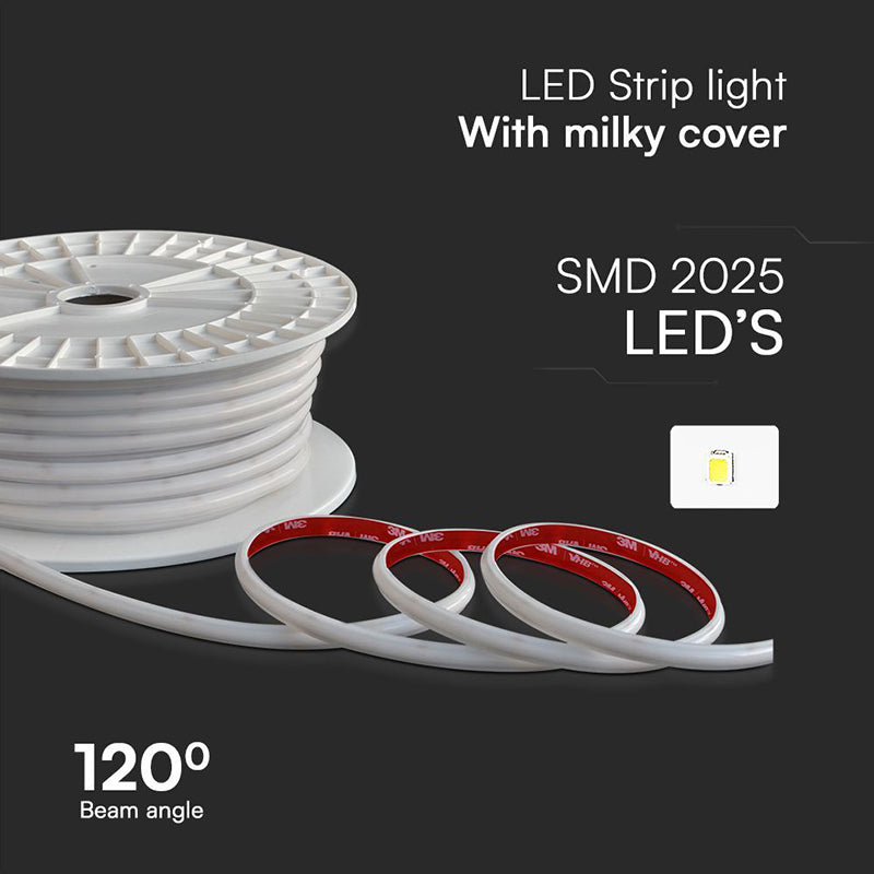 Banda Led Cob 12.5w/m 220-240v Ip65 6500k,vanzare La Metru Liniar