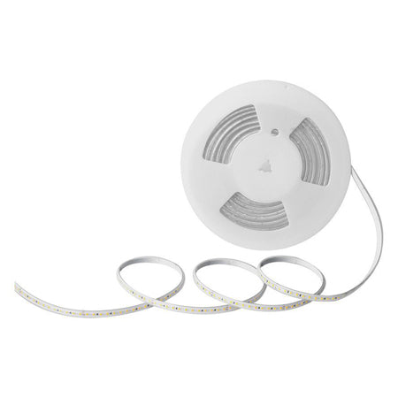 Bandă LED SMD 2835 roșie de 10,5 W/m la 220-240 V IP65 pe rolă de 10 m V-Tac SKU-23724
