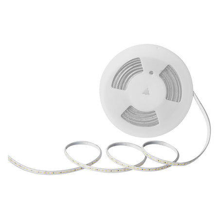 Bandă LED SMD 2835 roșie de 10,5 W/m la 220-240 V IP65 pe rolă de 10 m V-Tac SKU-23724