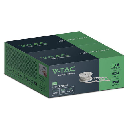 Banda Led Smd 2835 10.5w/m 220-240v Ip65 Verde, Vanzare La Metru
