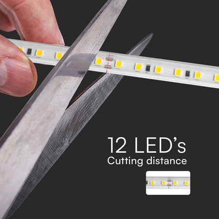 Banda Led Smd 2835 10.5w/m 220-240v Ip65 Verde, Vanzare La Metru