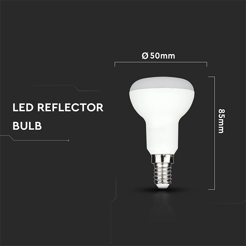 Bec LED R50 E14 4,8 W cu lumină alb cald 3000K V-Tac SKU-23894