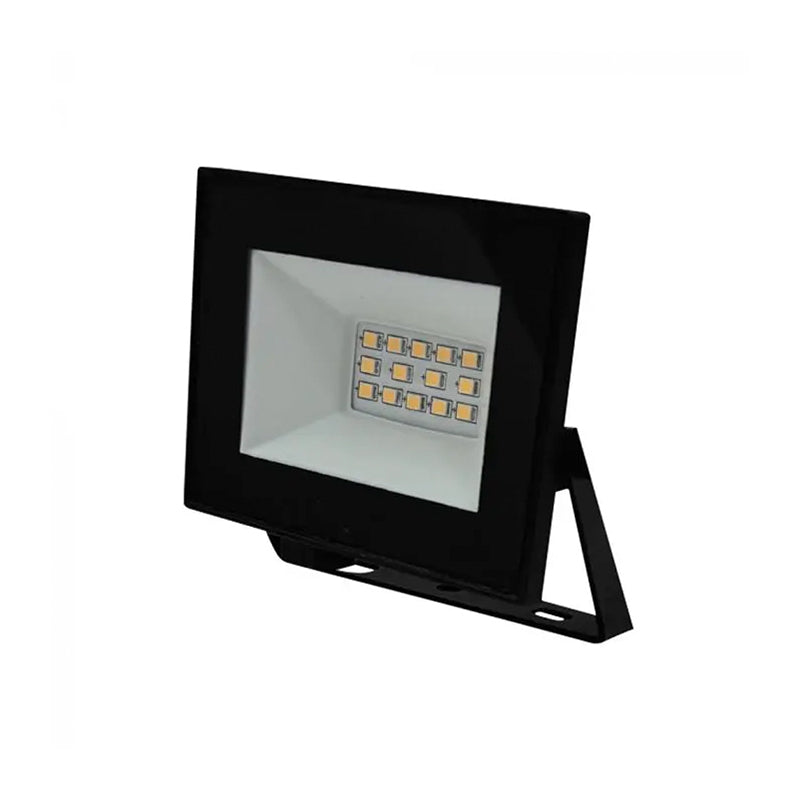 Reflector LED SMD de 10 W cu lumină rece de 6500 K și carcasă neagră IP65 V-Tac SKU-23974