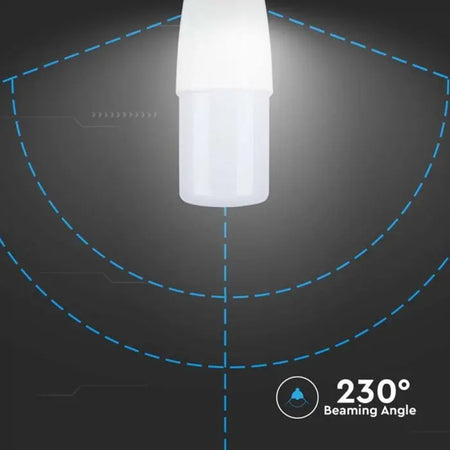 Bec LED T37 E14 de 7,5 W cu lumină albă caldă 3000 K V-Tac SKU-24030