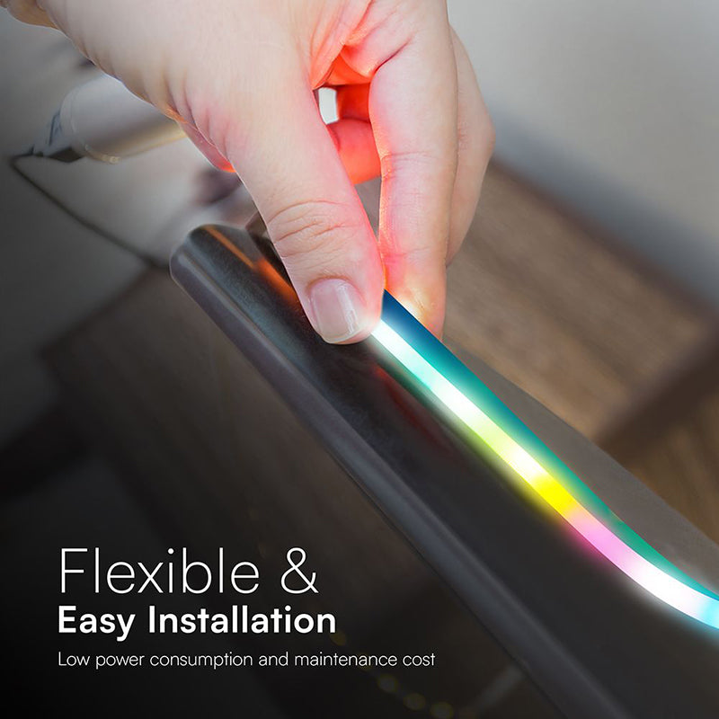 Kit bandă LED Neonflex Magic RGB 5 m, 5 V, 30 LED/m, V-Tac SKU-24050