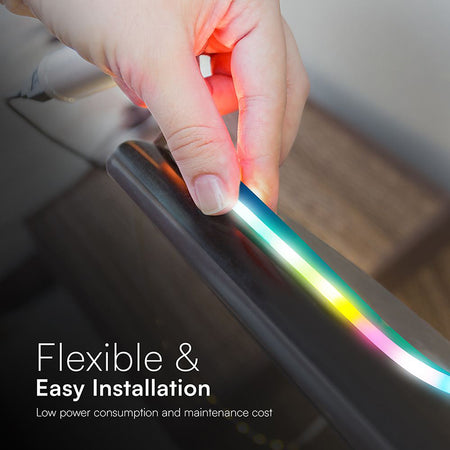 Kit bandă LED Neonflex Magic RGB 5 m, 5 V, 30 LED/m, V-Tac SKU-24050