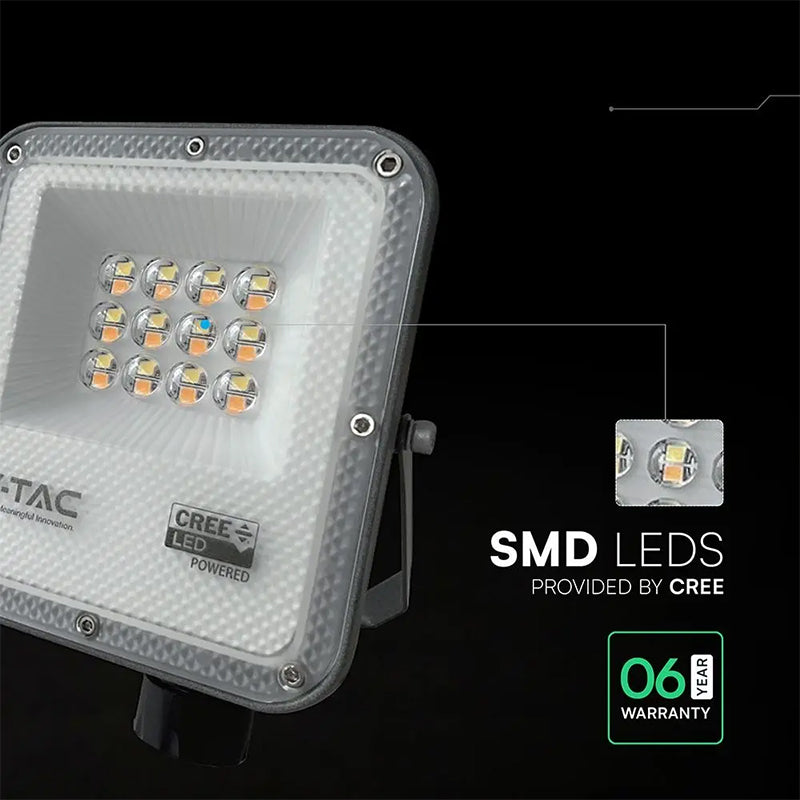 Reflector LED SMD de 10W 3 în 1 IP65 cu cip CREE V-Tac SKU-240726