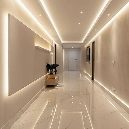 Bandă LED 5 mm 8 W/m 24 V IP20, rolă 10 m, 3in1 cip CREE V-Tac SKU-240836
