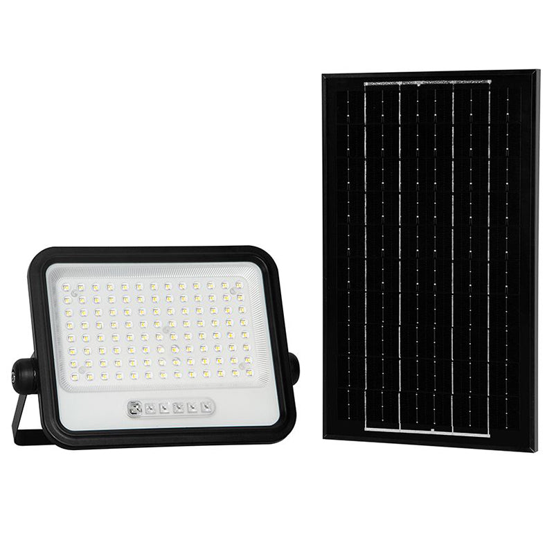 Reflector cu încărcare solară 200 W 7 în 1, negru, V-Tac SKU-24084