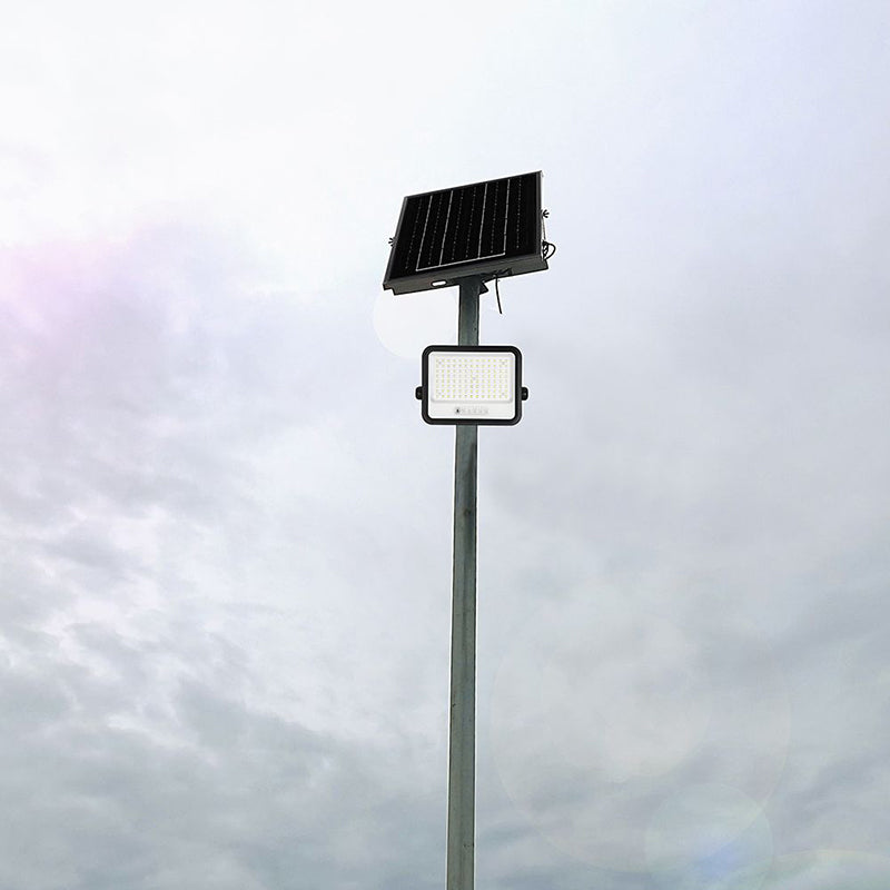 Reflector cu încărcare solară 200 W 7 în 1, negru, V-Tac SKU-24084