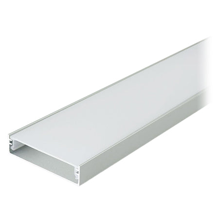 Profil aluminiu pentru bandă LED 2 m, argintiu, V-Tac SKU-24100