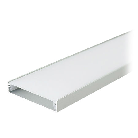 Profil aluminiu pentru bandă LED 2 m 50×10 mm argintiu V-Tac SKU-24102