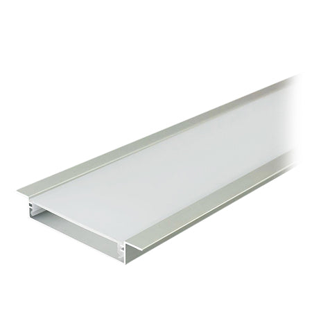 Profil aluminiu pentru bandă LED 2 m 50×10 mm argintiu V-Tac SKU-24103