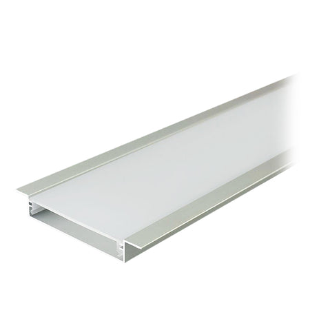 Profil aluminiu pentru bandă LED 2 m 50×10 mm argintiu V-Tac SKU-24103