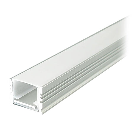 Profil aluminiu pentru bandă LED 2 m 17 × 14 mm argintiu V-Tac SKU-24104
