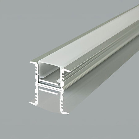 Profil aluminiu pentru banda LED 2 m 17 mm × 14 mm argintiu V-Tac SKU-24105