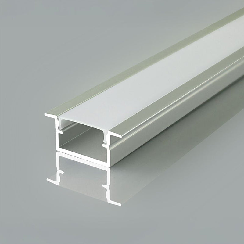 Profil aluminiu pentru bandă LED 2 m 17 mm × 10 mm argintiu V-Tac SKU-24106