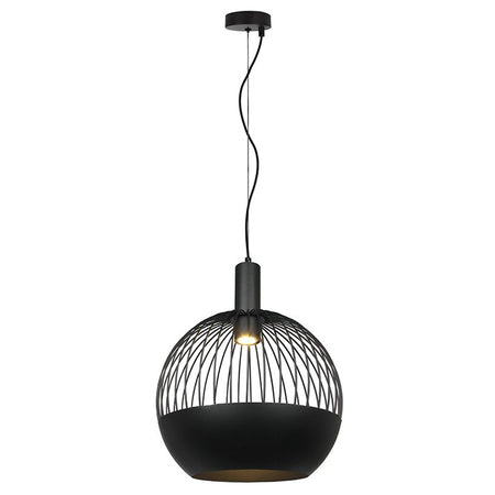 Corp de iluminat suspendat cu soclu E27/GU10 negru mat V-Tac SKU-24118