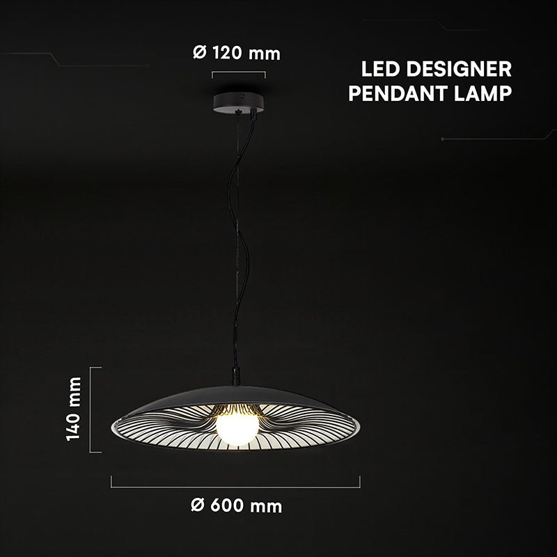 Corp de iluminat suspendat cu soclu E27 și adaptor G9, 600 mm, max. 20 W V-Tac SKU-24125