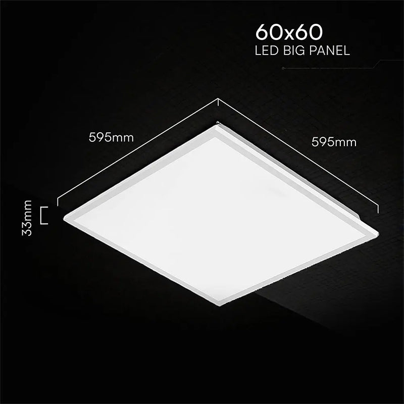 Panou LED incorporabil 40W 60 × 60 cm 4000K cu cip CREE V-Tac SKU-241456