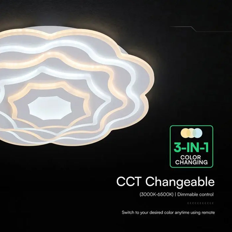 Aplica LED 100W 3in1 dimabilă cu telecomandă V-Tac SKU-24175