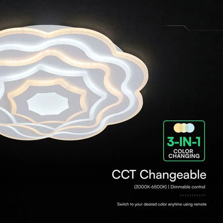 Aplica LED 100W 3in1 dimabilă cu telecomandă V-Tac SKU-24175