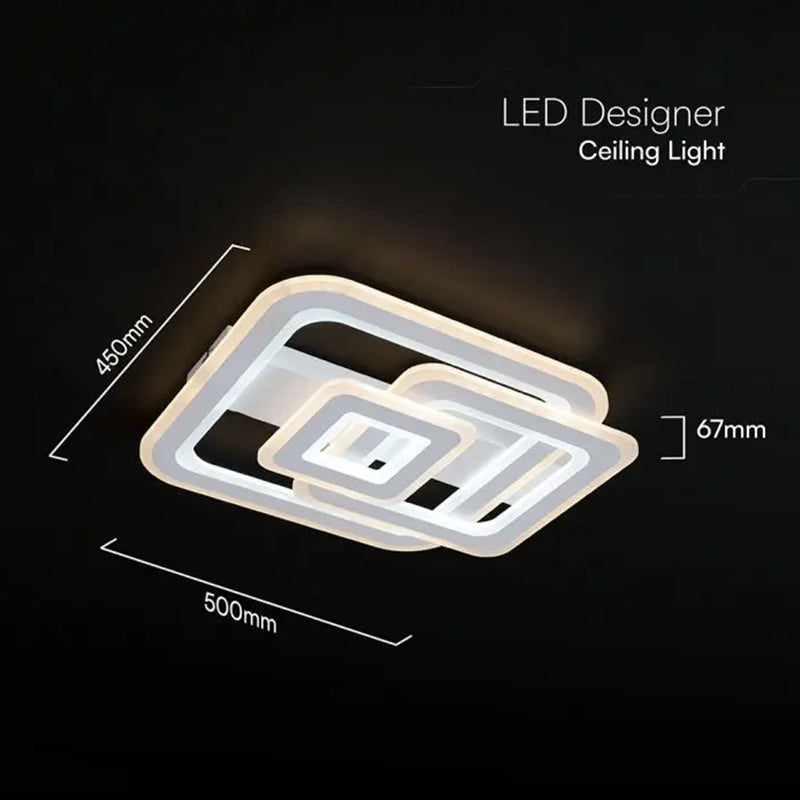 Aplică LED 80W 3 în 1 dimabilă cu telecomandă V-Tac SKU-24176