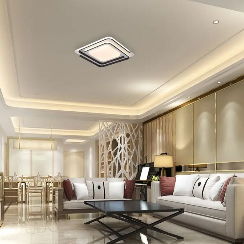Aplică LED 60W 3 în 1 dimabilă cu telecomandă, lumina reglabilă, alb-negru, V-Tac SKU-24178