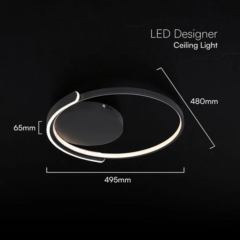 Aplică LED 3 în 1 dimabilă cu telecomandă, 50W, 270°, 5600 lm, V-Tac SKU-24179