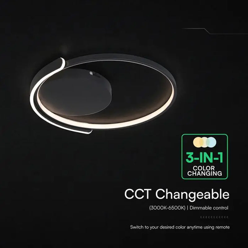 Aplică LED 3 în 1 dimabilă cu telecomandă, 50W, 270°, 5600 lm, V-Tac SKU-24179