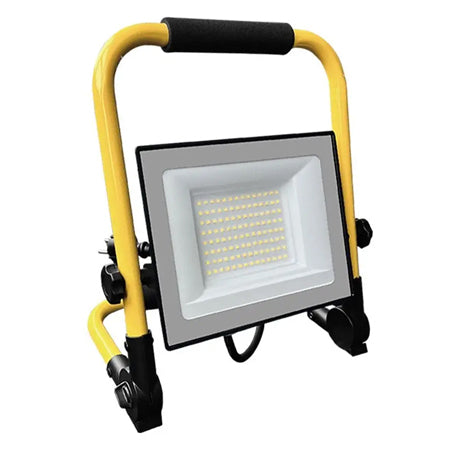 Reflector LED portabil cu suport 50 W alb rece 6500 K IP65 V-Tac SKU-242196