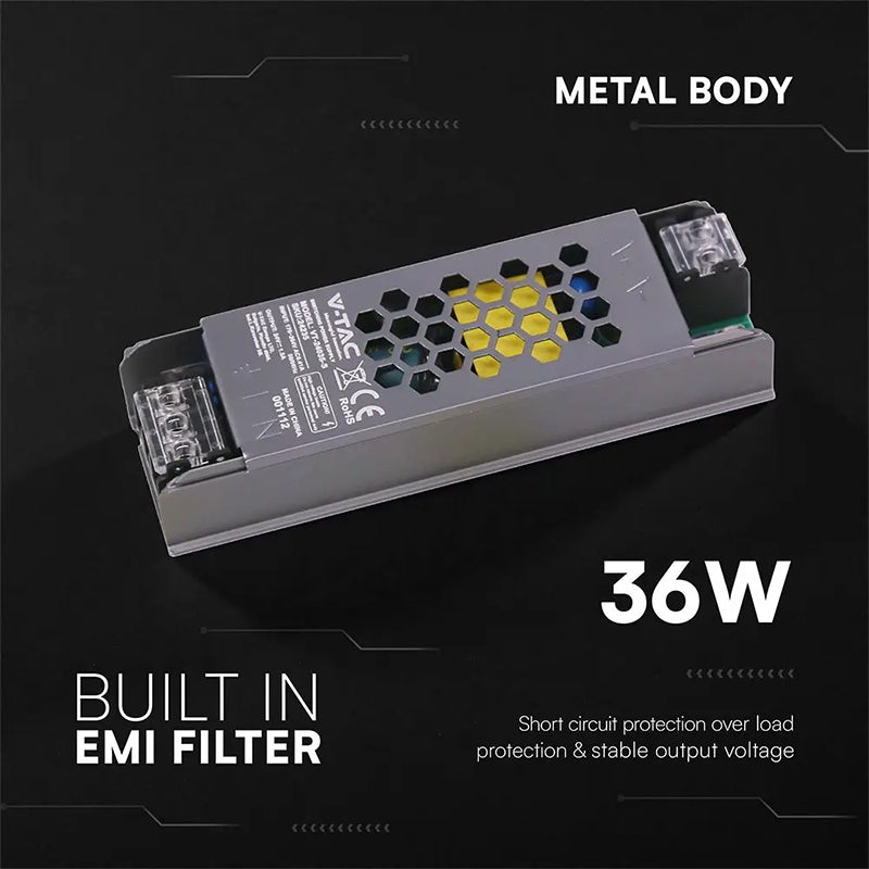 Sursă alimentare LED slim 24V IP20 V-Tac