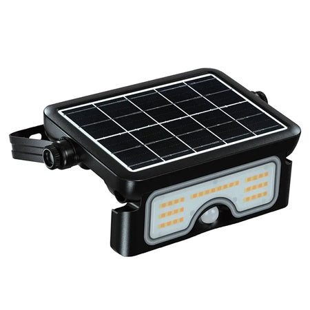 Reflector LED solar 7 W 3in1, negru, 900 lm, IP65, V-Tac SKU-24341