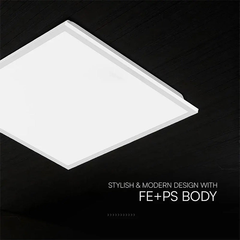 Panou LED 40 W 595 × 595 mm cu lumină alb rece 6500 K V-Tac SKU-24367