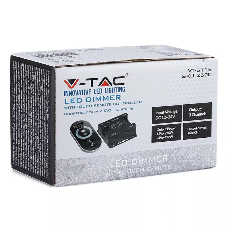 Controller Banda Led Dimabil Cu Touch 12v 216w /24v 432w