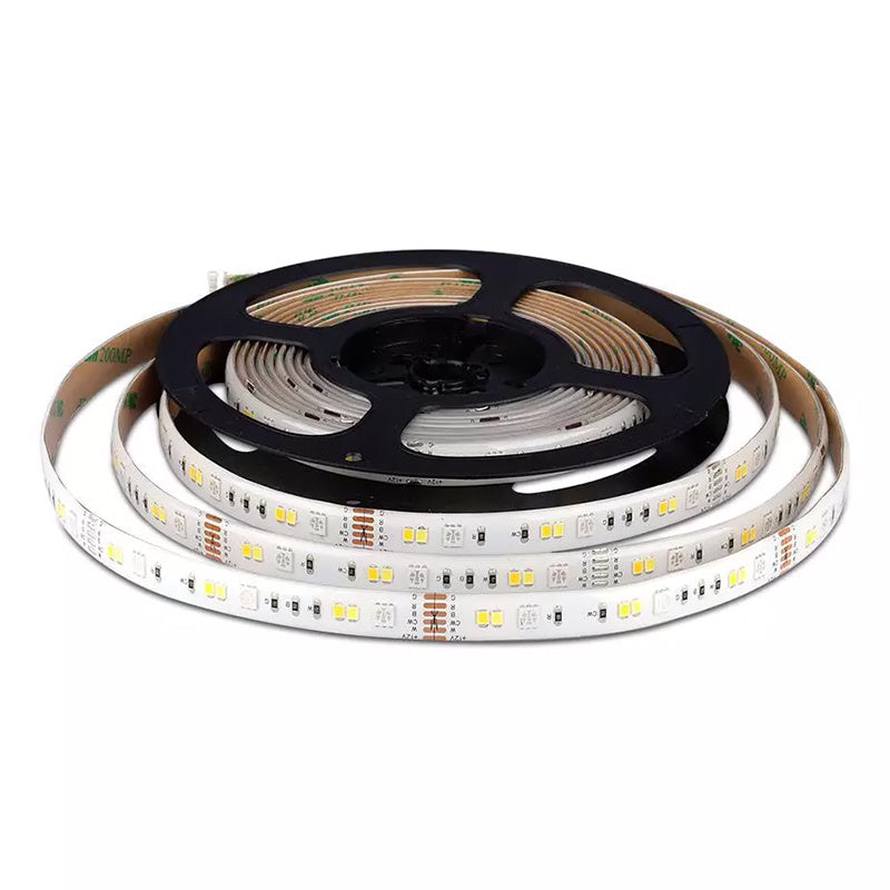 Kit Banda Led Smart Smd5050 54led/m Rgb+ww+dw+cw 12v Ip65 5m